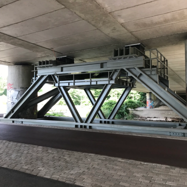 Hulpconstructie Rozenoordbrug