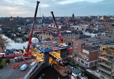 Vernieuwing en renovatie Oranjebrug Schiedam